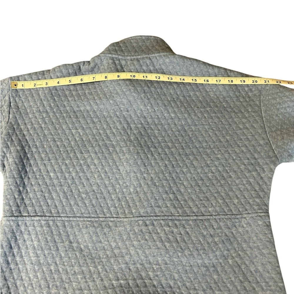 Eddie Bauer Quilted Half-Zip in Blue - Picture 12 of 12